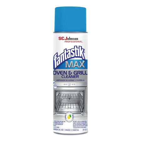 Fantastik Max MAX Oven and Grill Cleaner, 20 oz Aerosol Can, PK6 10025700005572